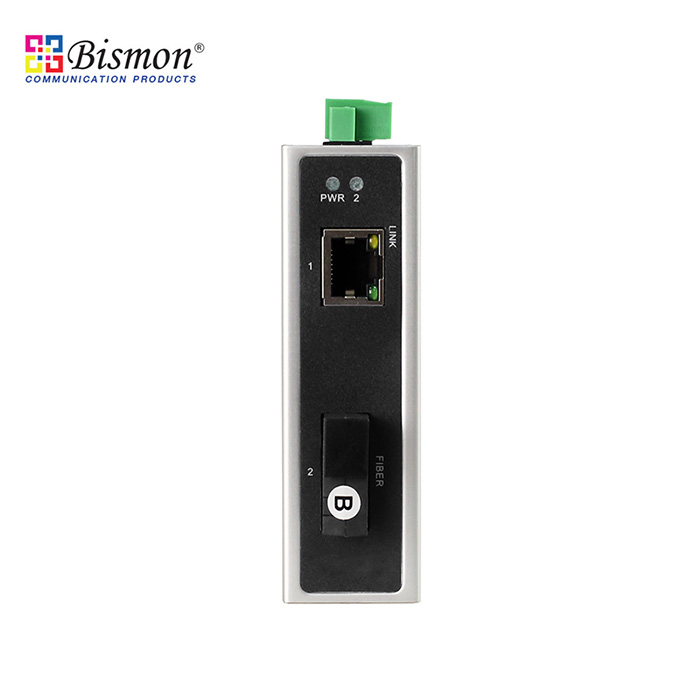 1Port PoE 10/100Base-T+1SC Fiber SM single-fiber 20km, 1310nm(A)Industrial Switch